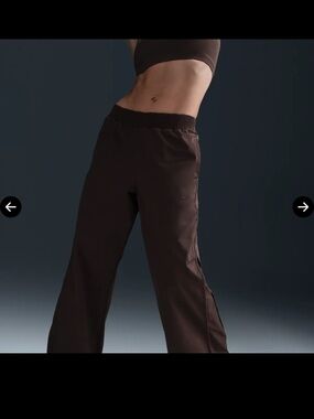 nwt Nike collection twill track Pants in Brown (small)